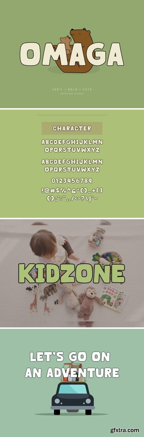 Omaga Font