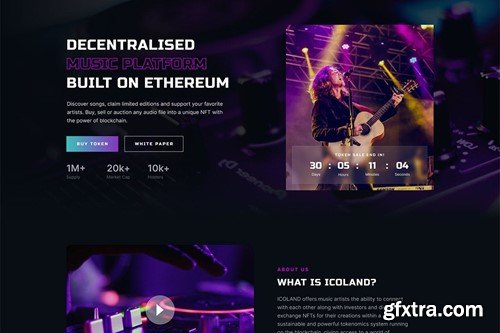 ICOLand | ICO landing page VueJS Template 8CMEHRY ICOLand | ICO landing page VueJS Template 8CMEHRY