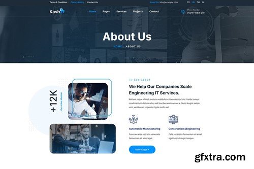 Kashit - Technology & IT Solutions HTML Template DLRUHW7