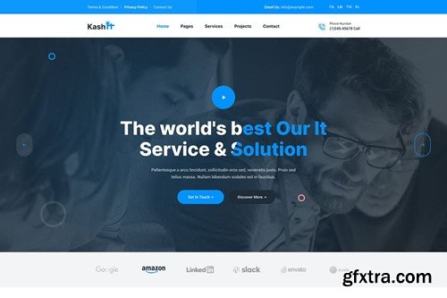 Kashit - Technology & IT Solutions HTML Template DLRUHW7