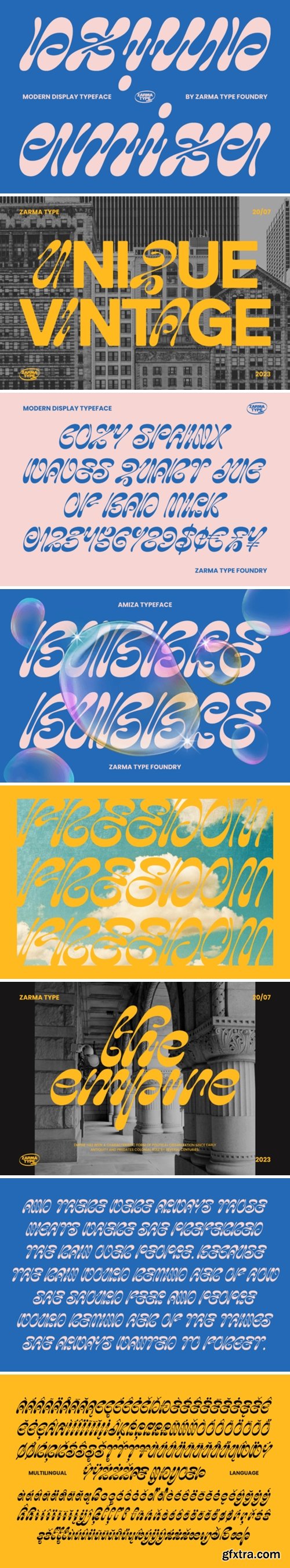 Amiza Font Amiza Font