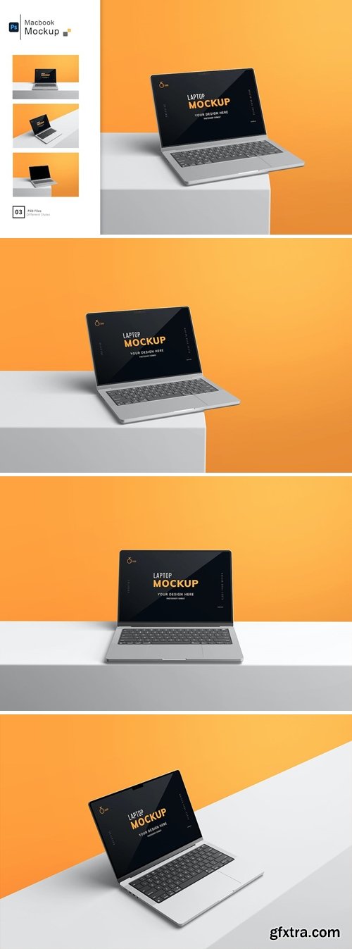 MacBook Mockup Q4FUJAW