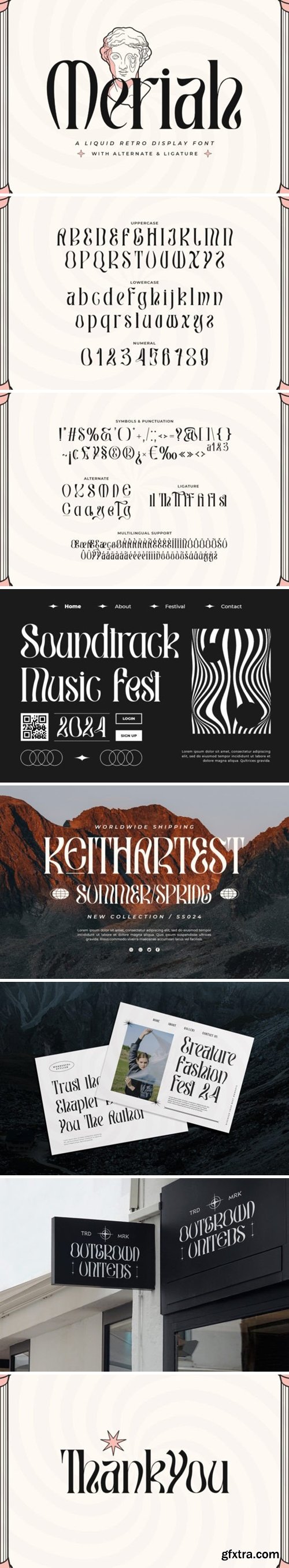 Meriah Font Meriah Font