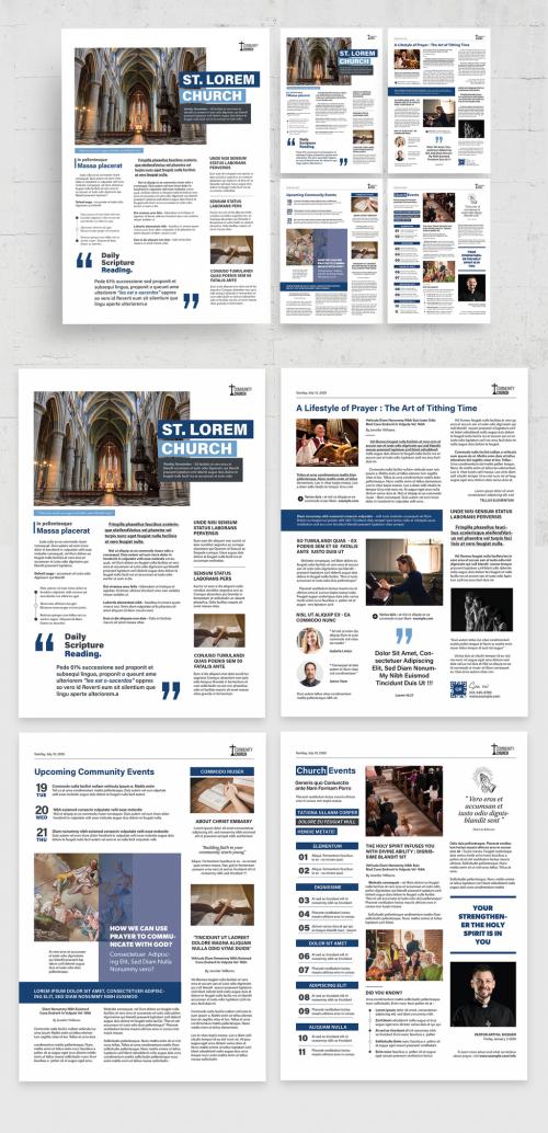 Church Newsletter Template 587039876