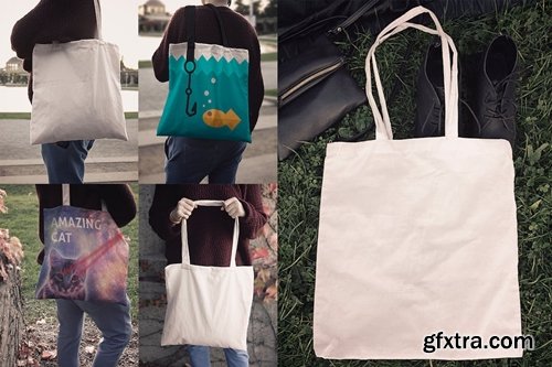 Tote Bag Mockups Vol. 1 TRPFNE