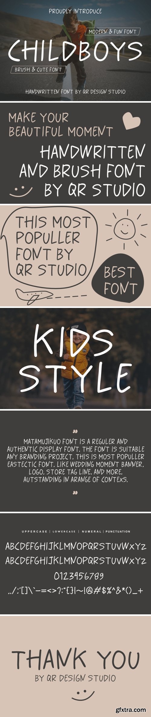 Childboys Font
