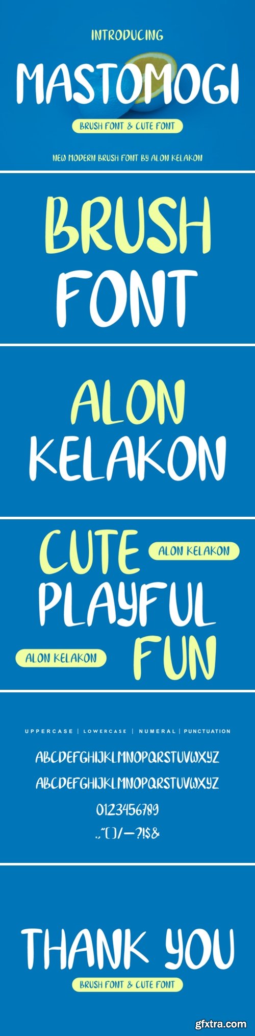 Mastomogi Font