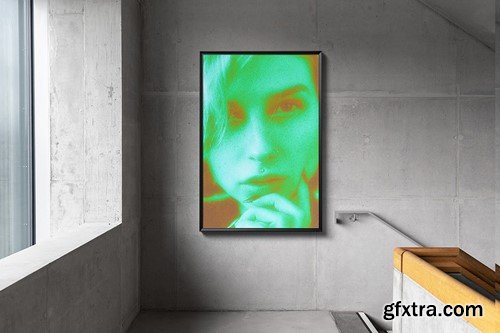 Duotone Texture PSD Photo Effect 3UUSAGN Duotone Texture PSD Photo Effect 3UUSAGN