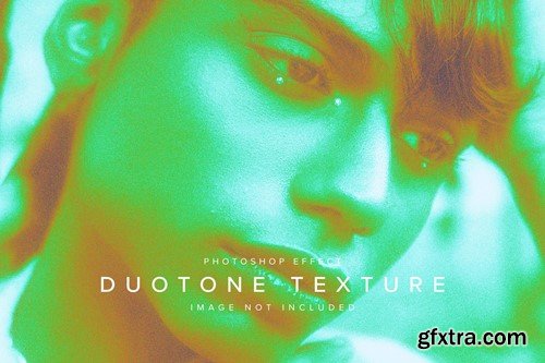 Duotone Texture PSD Photo Effect 3UUSAGN Duotone Texture PSD Photo Effect 3UUSAGN