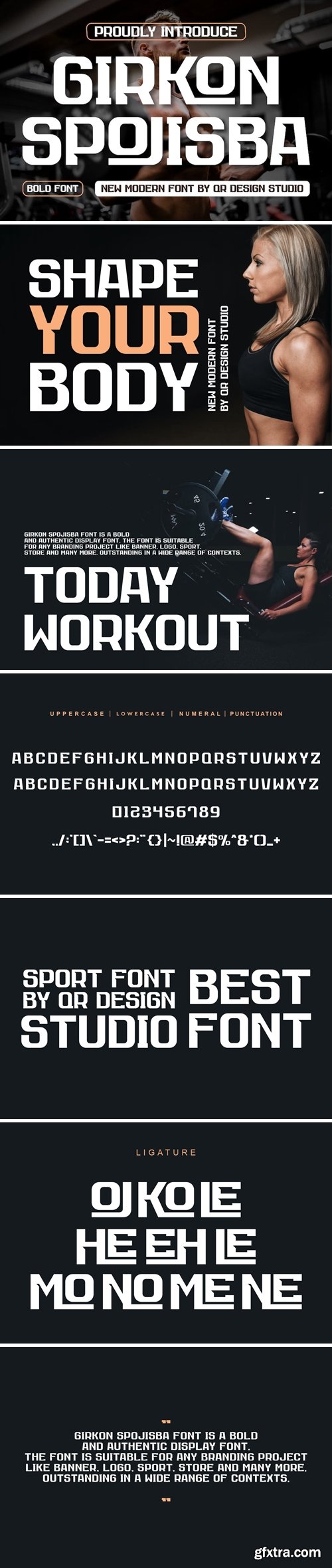 Girkon Spojisba Font