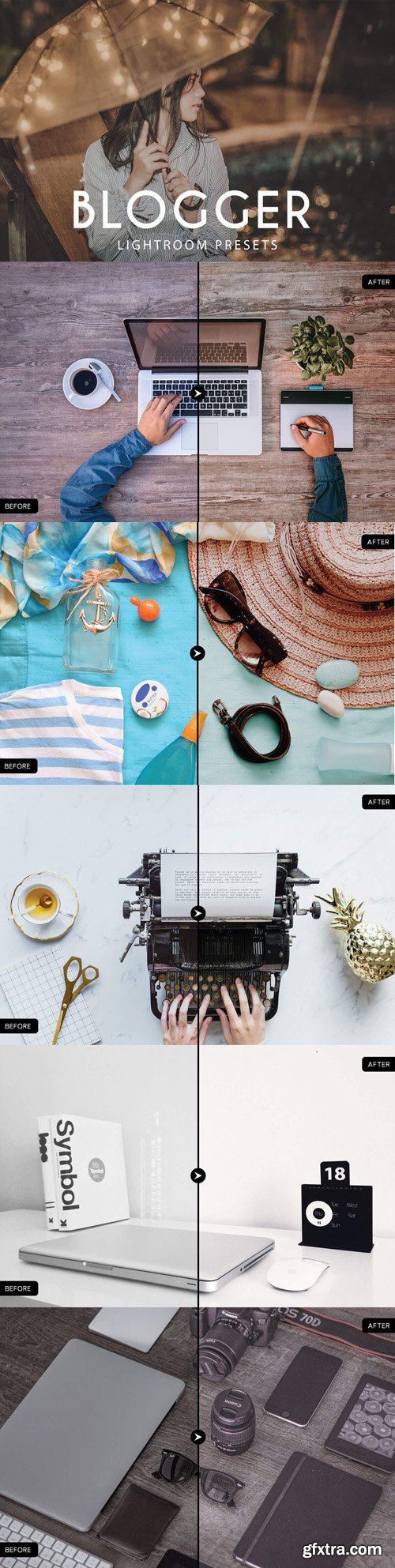 Blogger Presets Collection for Lightroom