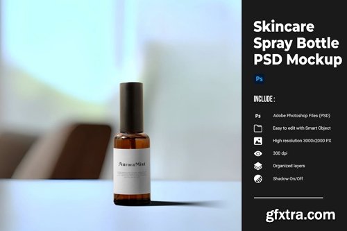 SkincareBottle PSD Mockup EJBHEUW