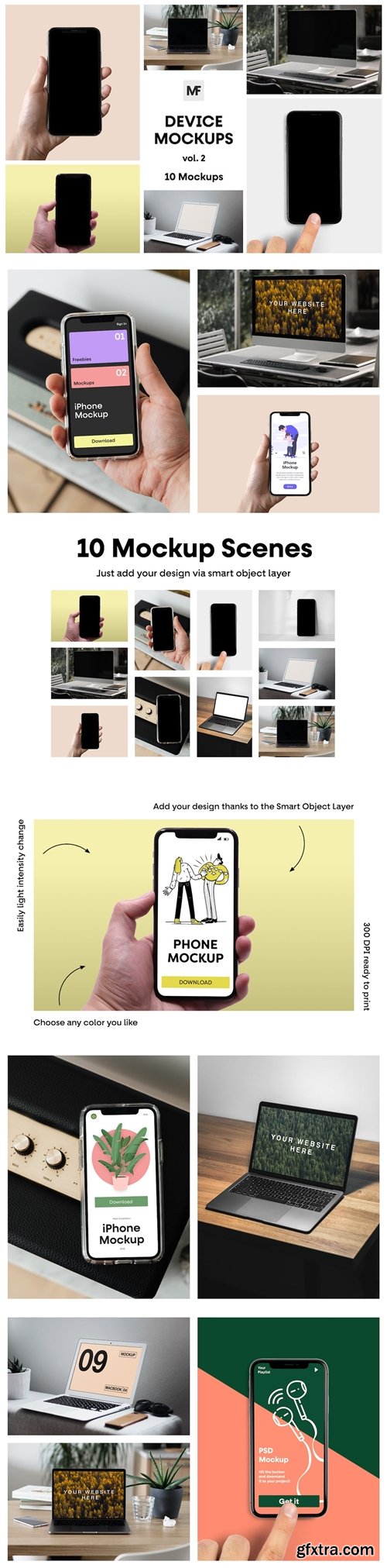 Electronic Device Mockups vol.02 HCBLPUP Electronic Device Mockups vol.02 HCBLPUP