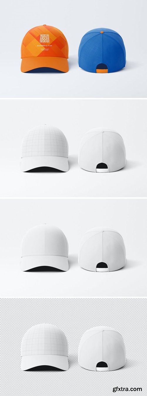 Baseball Cap Mockup JT72JEH