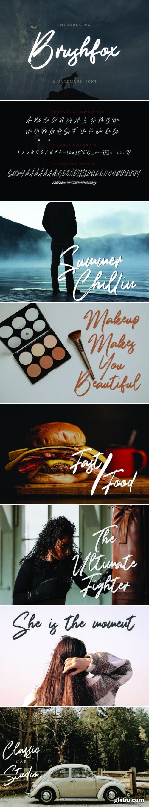 Brushfox Font