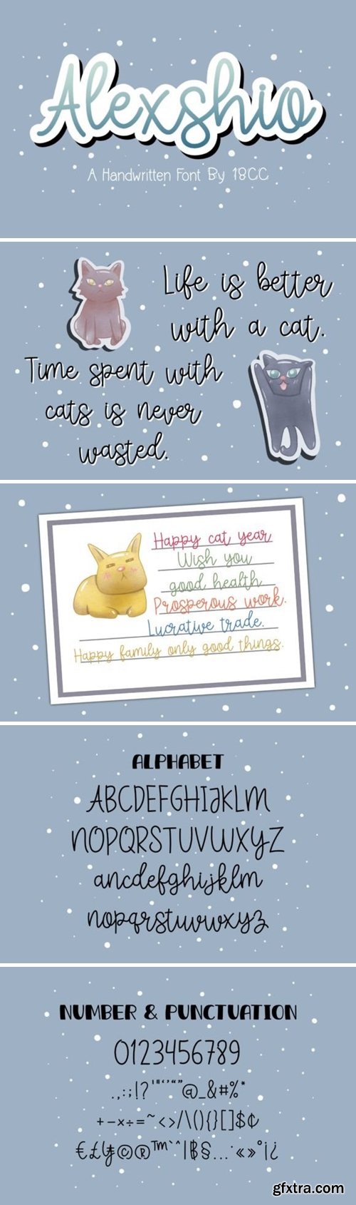 Alexshio Font