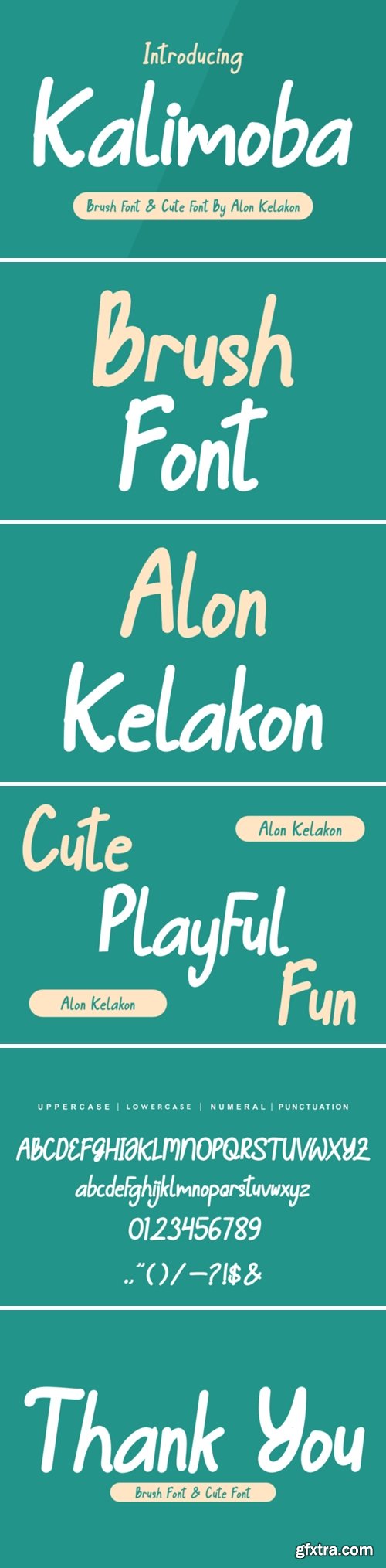 Kalimoba Font