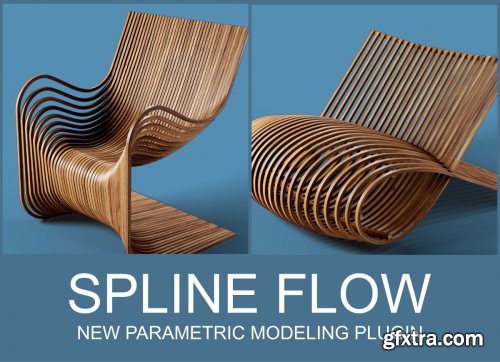 3d-kstudio Spline Flow for 3ds Max 2017 - 2024