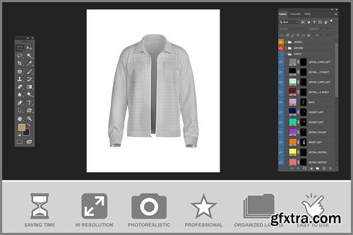 Jacket Mockup YTUBT8Y