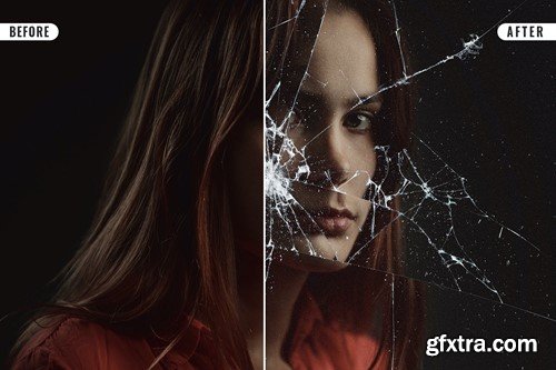 Broken Glass Effect AA3TBA3 Broken Glass Effect AA3TBA3