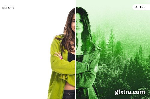 Double Exposure Photo Effect 3TM5YTS