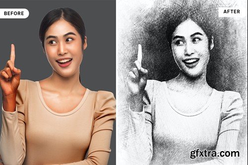 Sketch Photo Effect WPFF5NJ Sketch Photo Effect WPFF5NJ