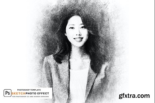 Sketch Photo Effect WPFF5NJ Sketch Photo Effect WPFF5NJ