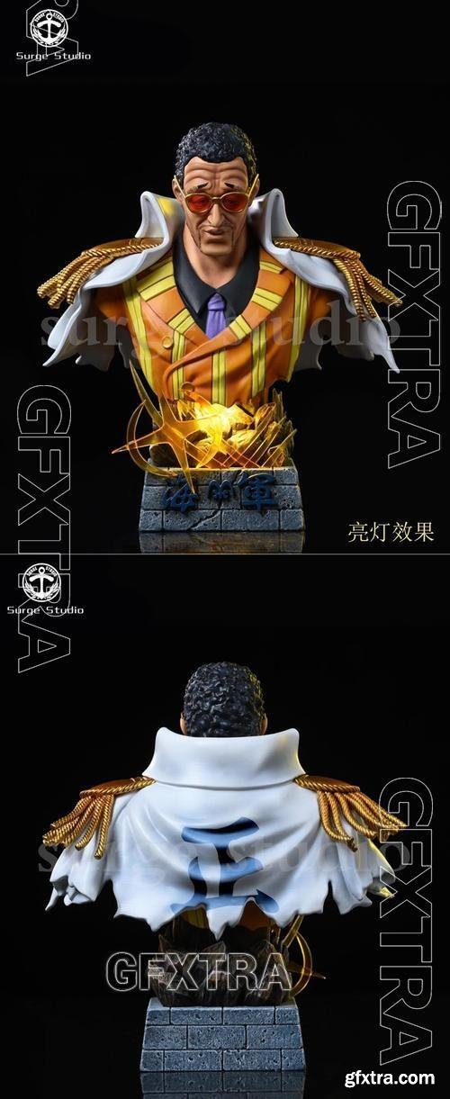 Kizaru One piece Bust 3D Print Model » GFxtra