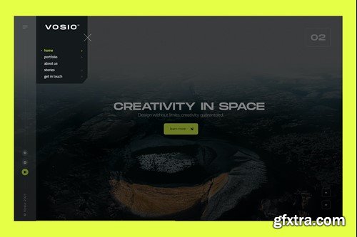 Vozio - Creative HTML Template RWDJNPQ