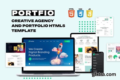 Portfio | Agency & Portfolio HTML Template JJ7AR2D Portfio | Agency & Portfolio HTML Template JJ7AR2D