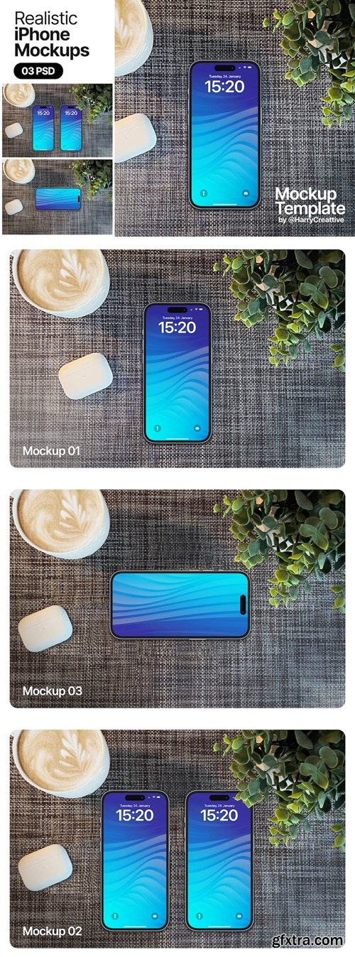 iPhone Mockups LS24WM9