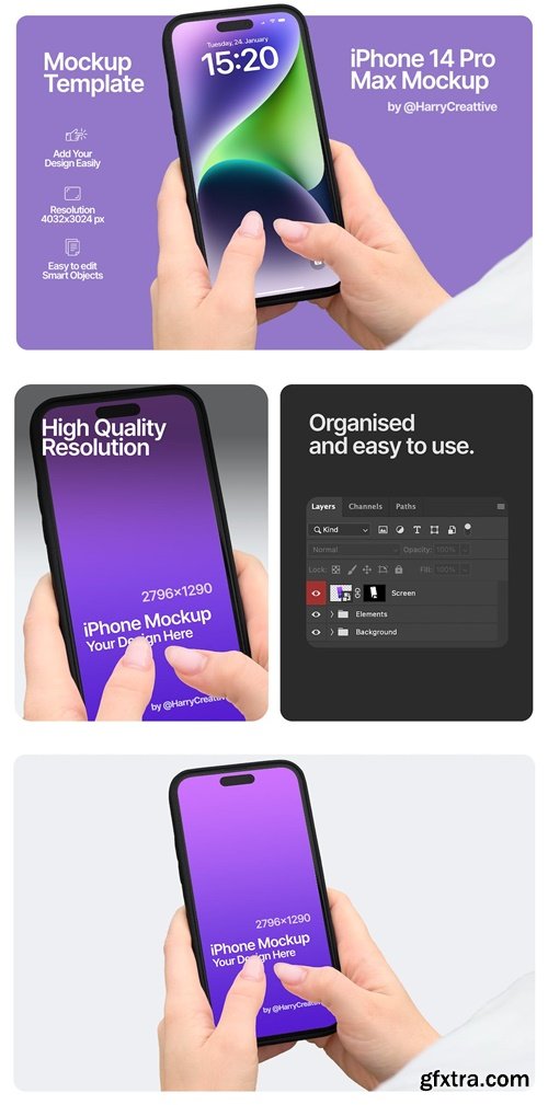 iPhone Mockup HWQ7P76