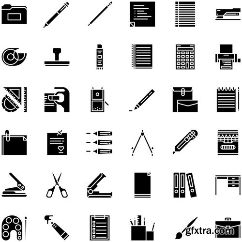 Stationery Icon Pack WHF73TV