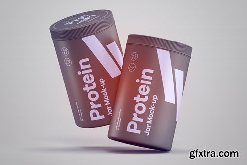 Protein Tall Jar Mock-up SJEKSA4