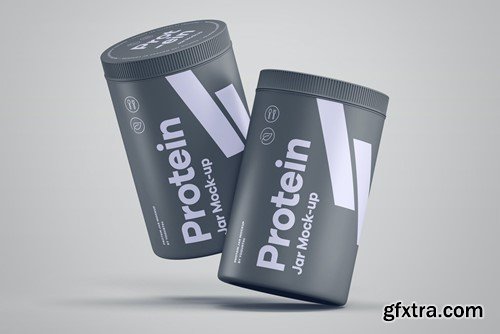 Protein Tall Jar Mock-up SJEKSA4