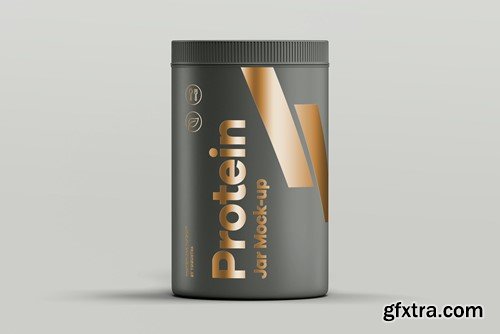 Protein Tall Jar Mock-up SJEKSA4