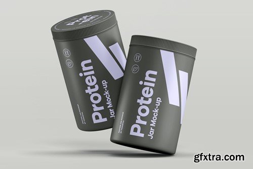 Protein Tall Jar Mock-up SJEKSA4
