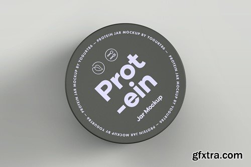 Protein Tall Jar Mock-up SJEKSA4