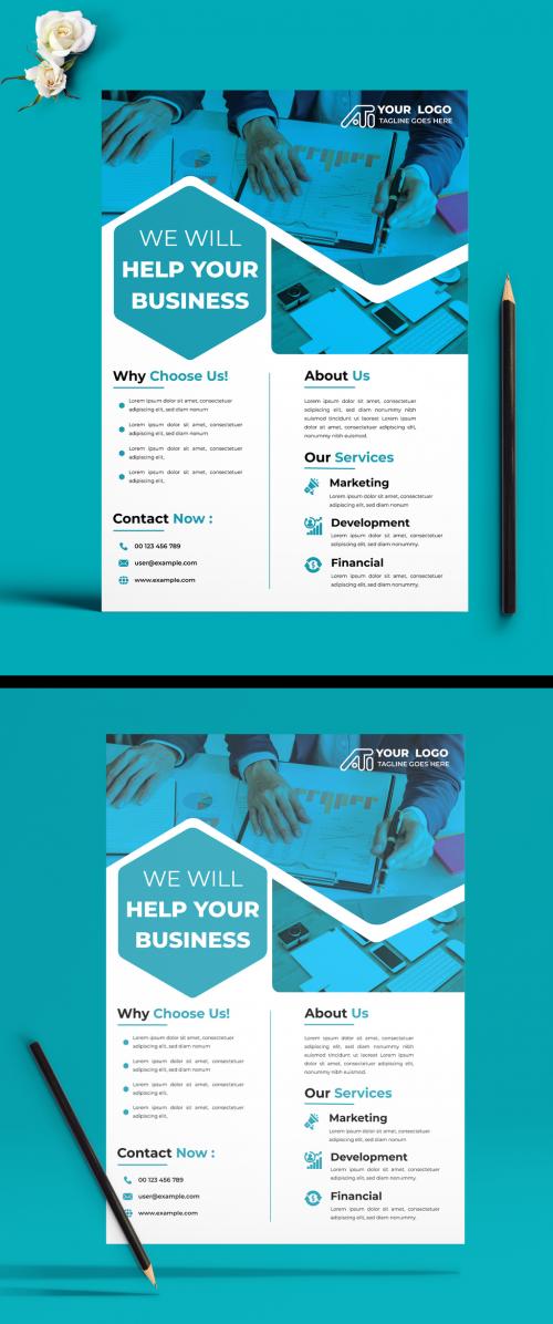 Professional Flyer Design Template 582941961