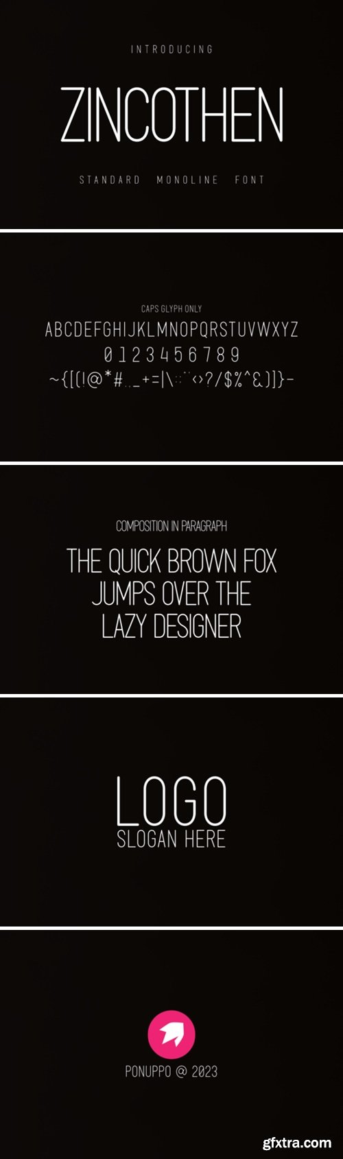 Zincothen Font