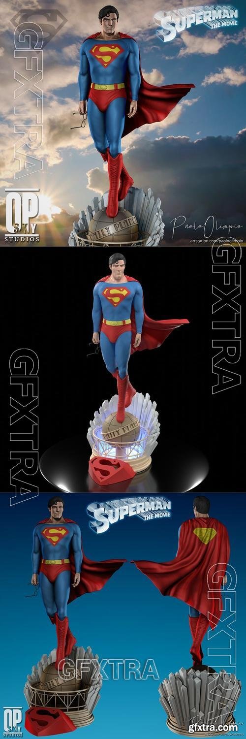 Superman (Christopher Reeve) - SkyOP Studios &ndash; 3D Print Model