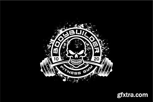 Fitness T-Shirt Template 1 J3P3KG Fitness T-Shirt Template 1 J3P3KG