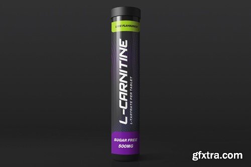 Supplement Jar / Bottle Packaging Mock-Ups 39FDDL5