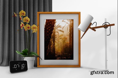 Wood Frame Mockup ML4RWSR Wood Frame Mockup ML4RWSR