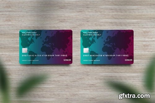 credit card mockup DSW8JBG