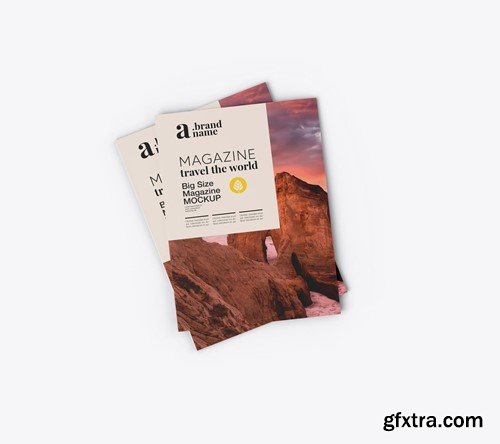 Pack Big Size Magazines Mockup WZJT6WS Pack Big Size Magazines Mockup WZJT6WS
