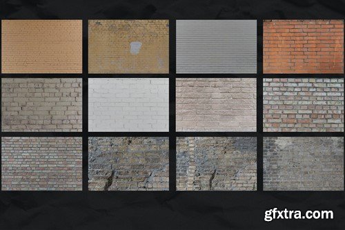 12 Old Brick Wall Texture Background EVK9GEG