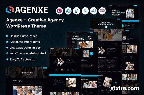 Agenxe – Creative Agency WordPress Theme 2BN5FZN Agenxe – Creative Agency WordPress Theme 2BN5FZN