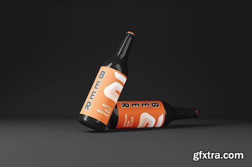 Beer Bottle Mockup U3SYKMP