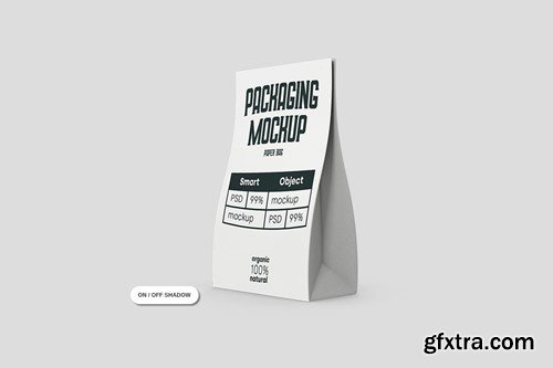 Paper Bag Snack Mockup 9X7GQFN